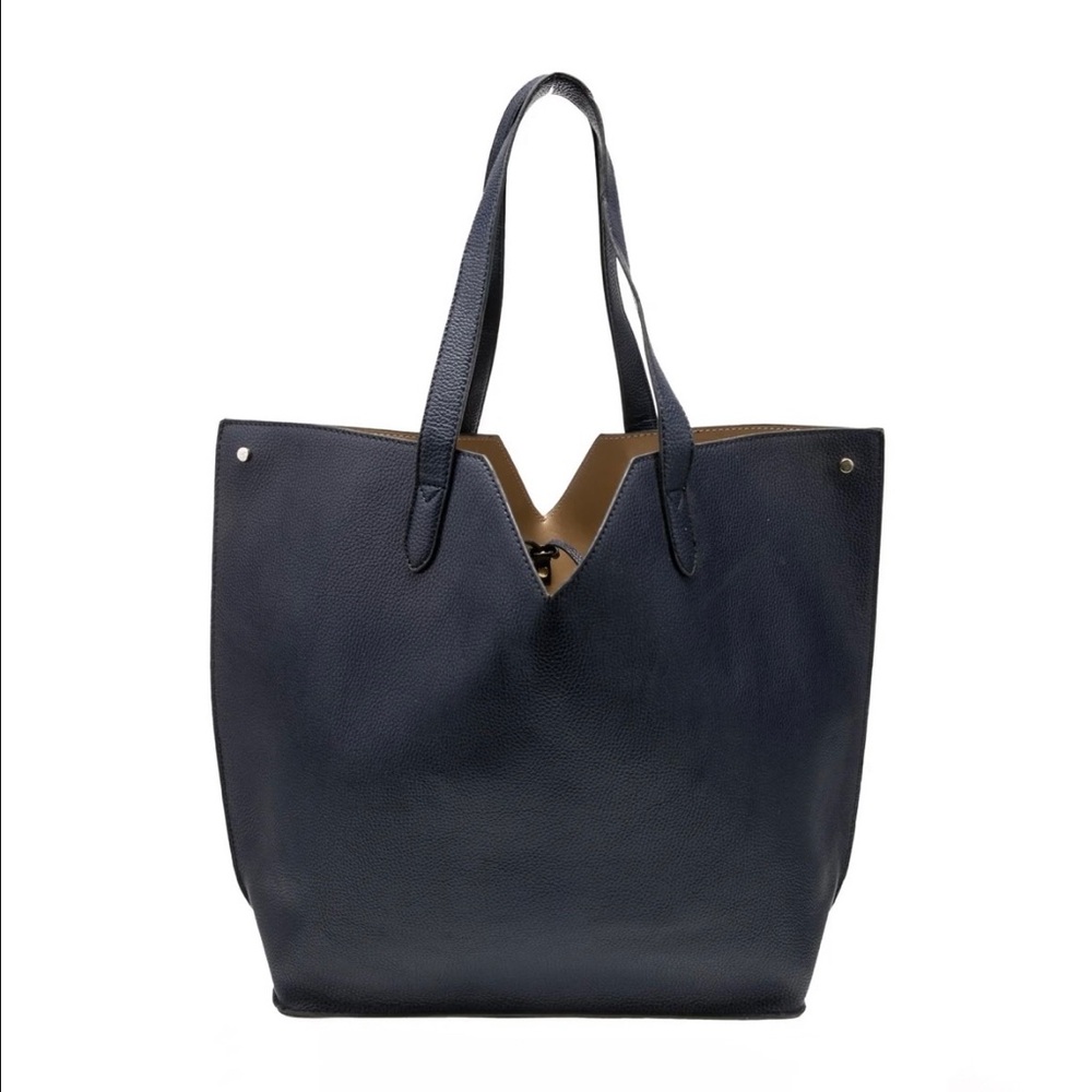 Neiman Marcus Leather Tote